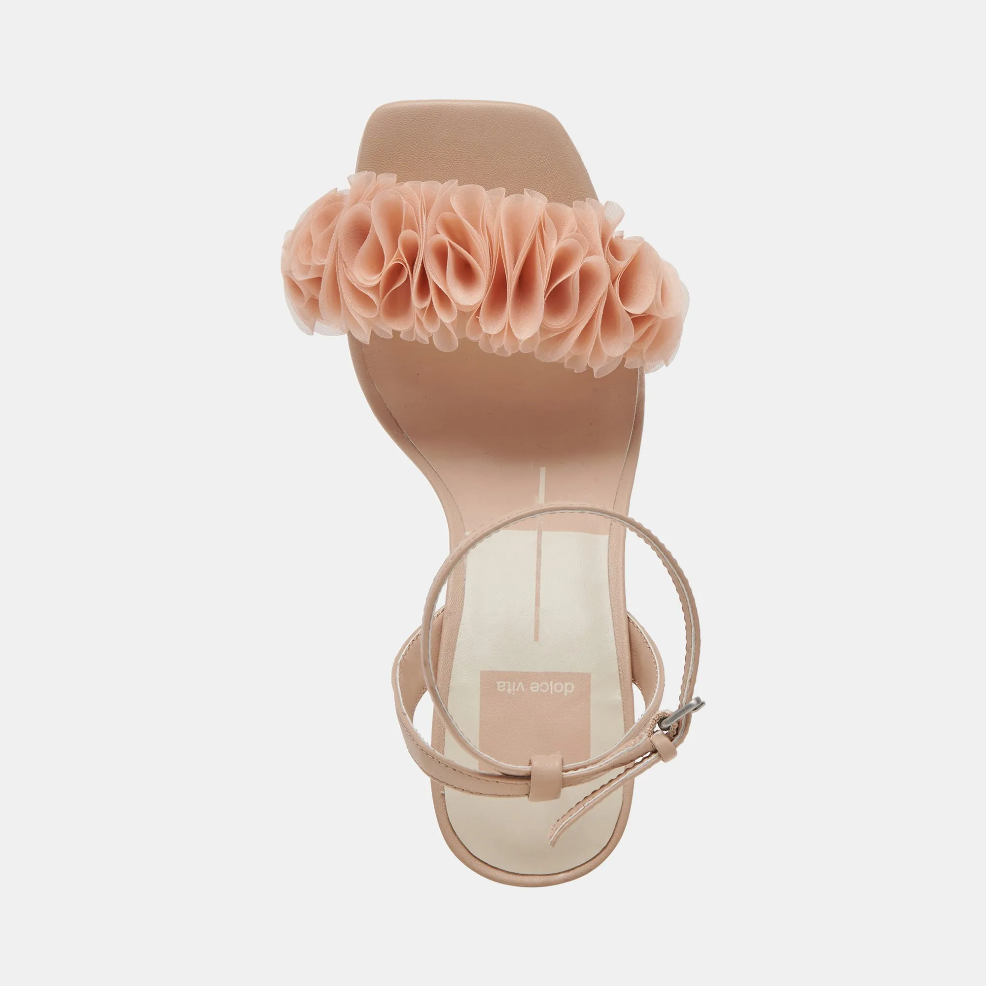 IESHA HEELS LT BLUSH LEATHER