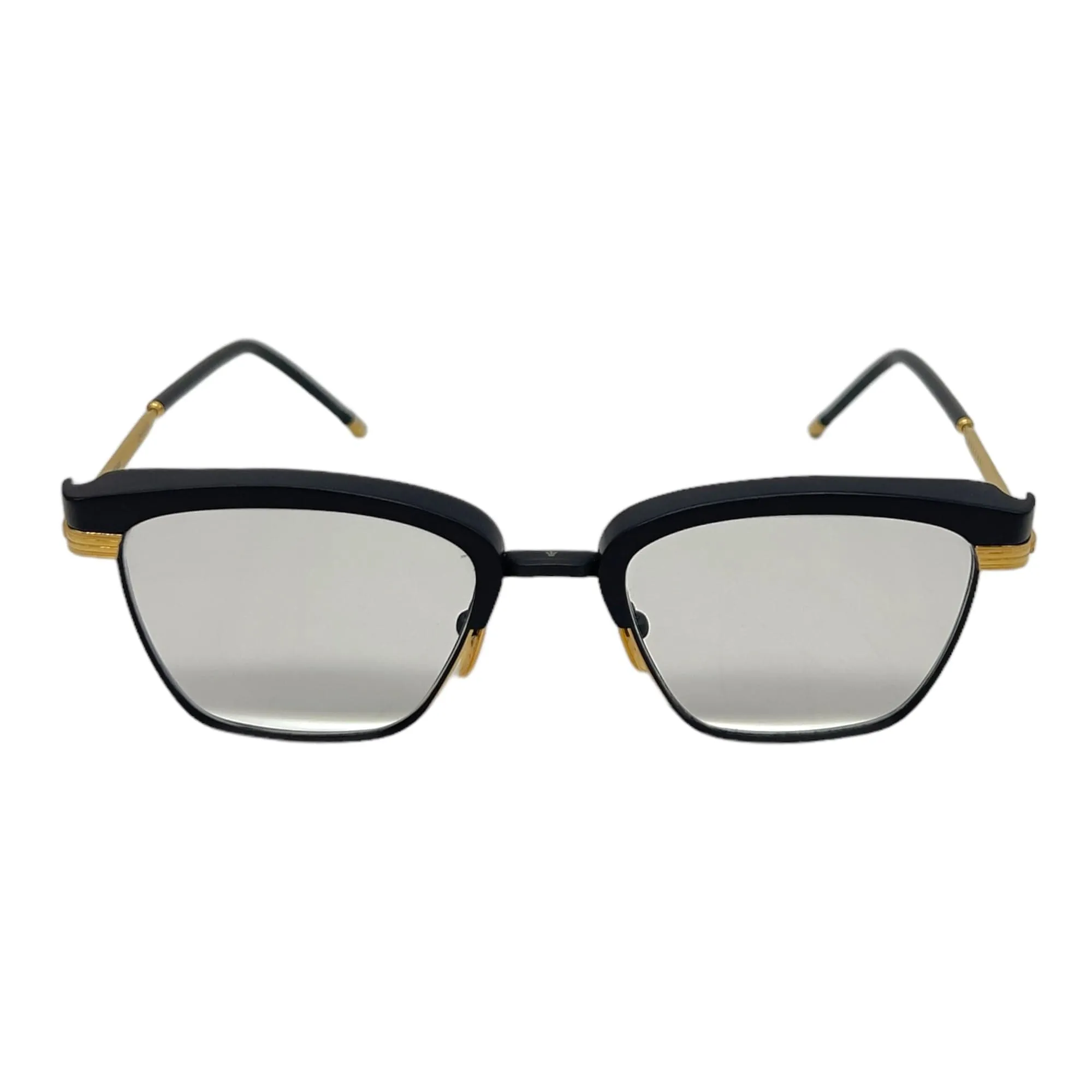 JACQUES MARIE MAGE Nokona Unisex Eyeglasses - Black & Gold