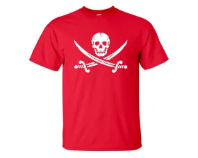 Jolly Roger T-Shirt, Skull and Swords, Pirate T-Shirt