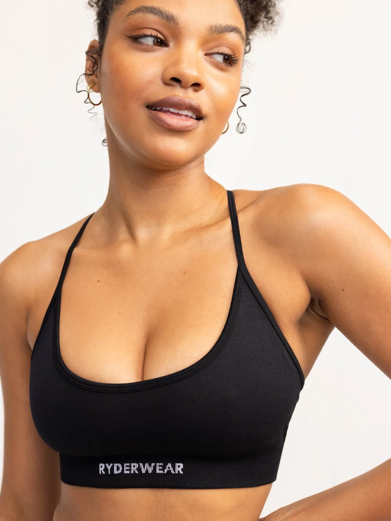 Lift 2.0 Seamless Sports Bra - Black