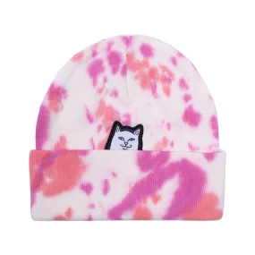 Lord Nermal Beanie (Pink Tie Dye)