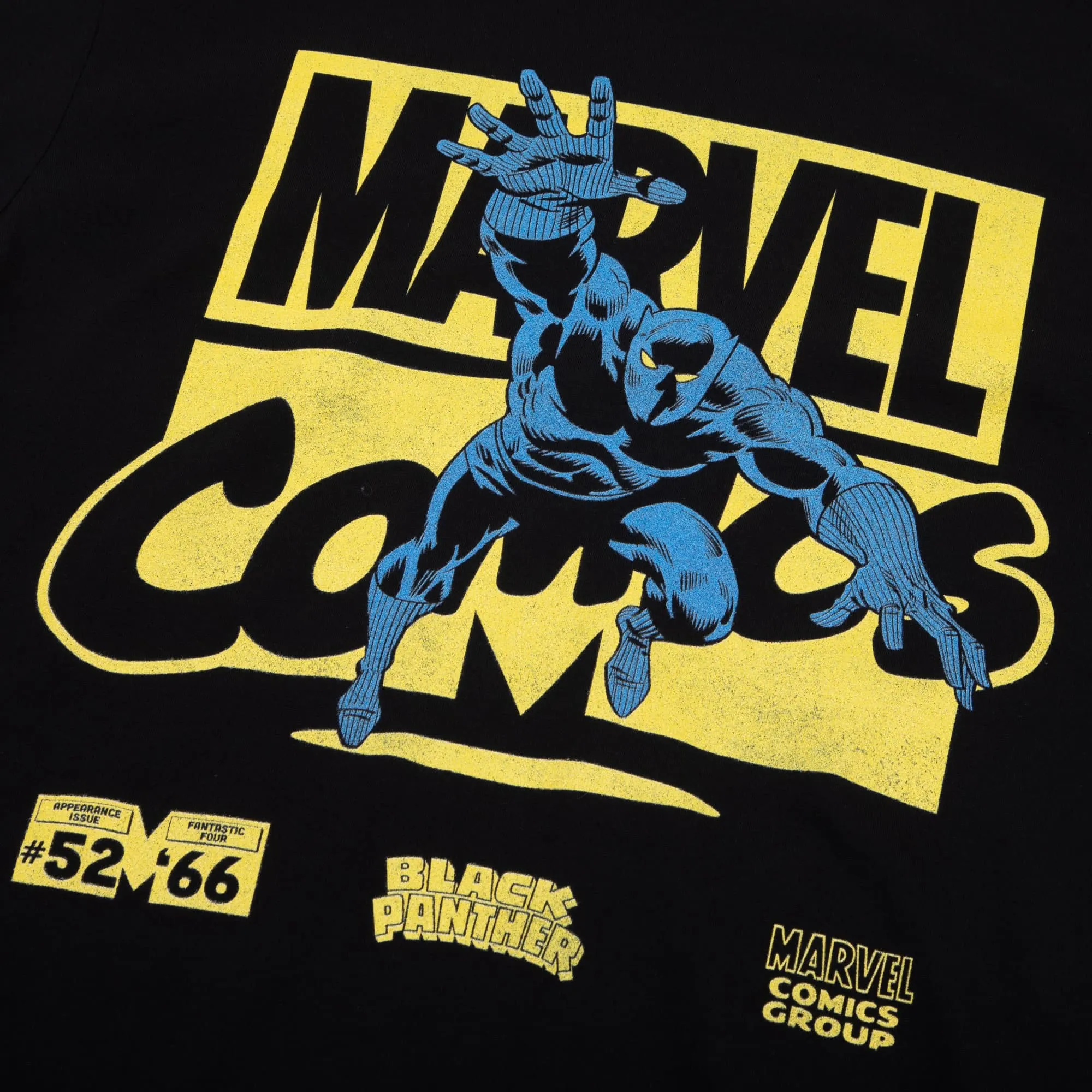 Marvel Comics Black Panther Black Tee