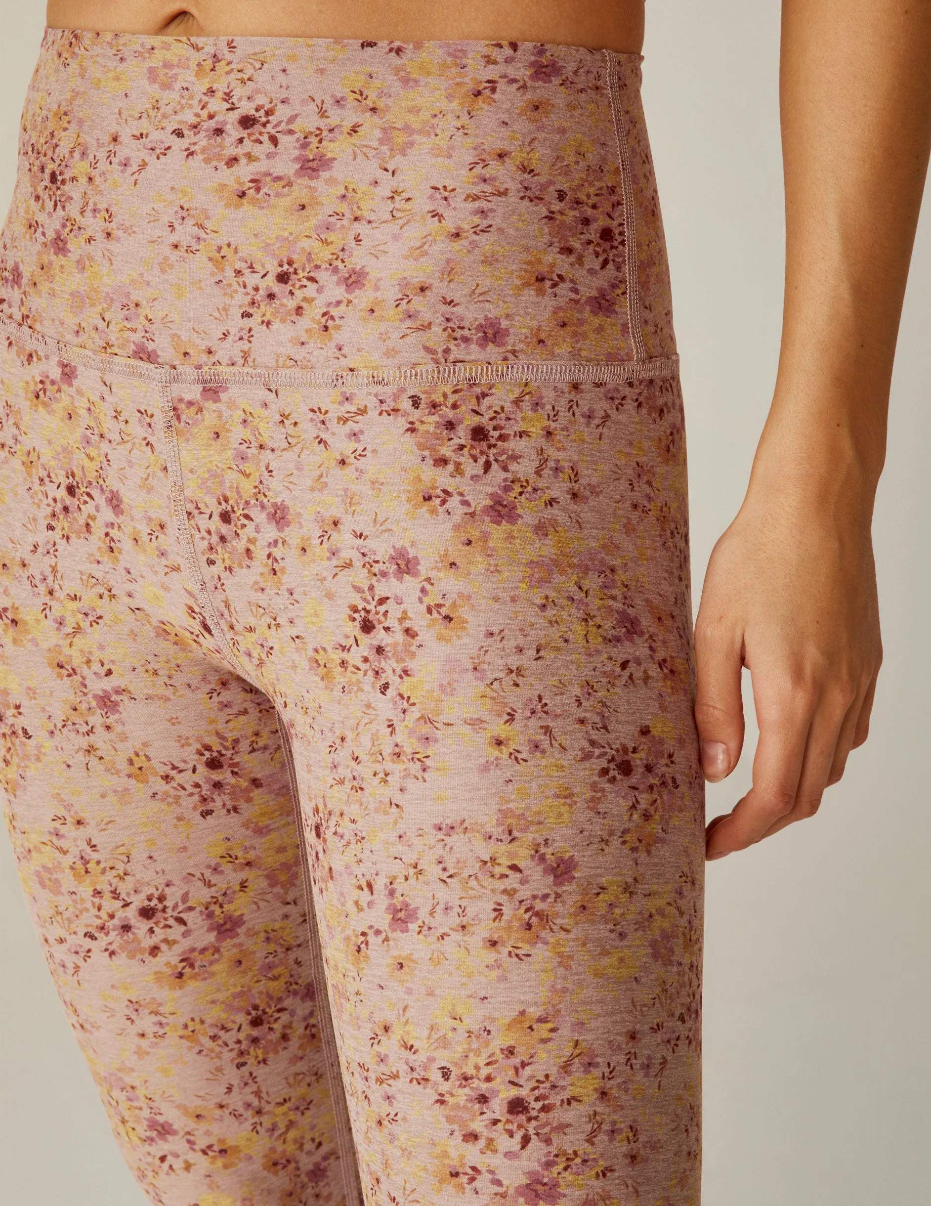 Meadow Floral SoftMark High Waisted Midi Legging