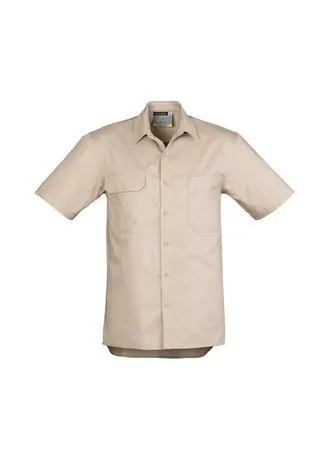 Mens Light Weight Tradie S/S Shirt