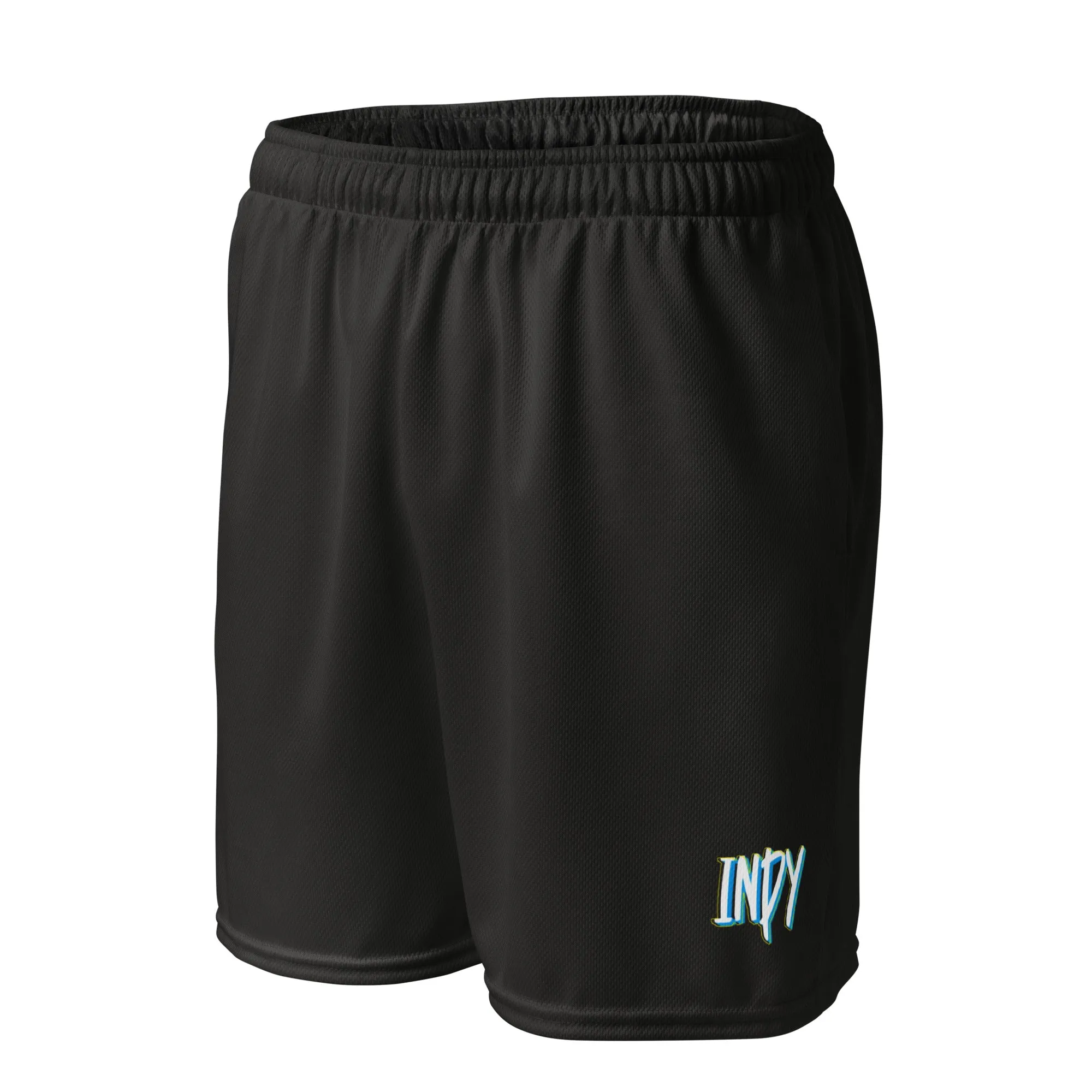 Men's Sports And City Culture Theme Mesh Basketball Shorts