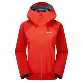 Montane Women's Phase XPD GTX Pro Waterproof Jacket - Adrenaline Red