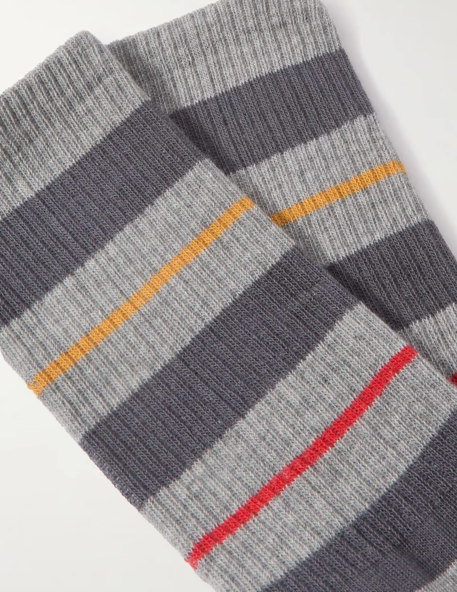 Multi-Stripe Socks | Grey Mix