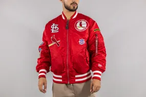 New Era Alpha Industries X St. Louis Cardinals Reversible Jacket