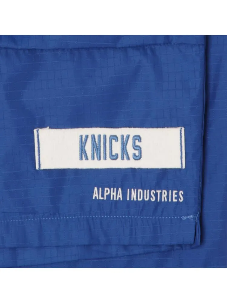 NEW YORK KNICKS X ALPHA X NEW ERA NYLON SHORTS