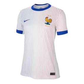 Nike Women's France 2024/25 Away Jersey White/Bright Blue