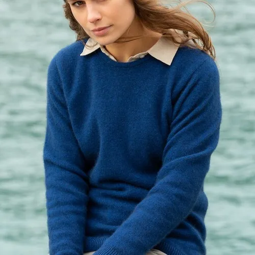 Noble Wilde Women's Plain Crew Neck Jumper