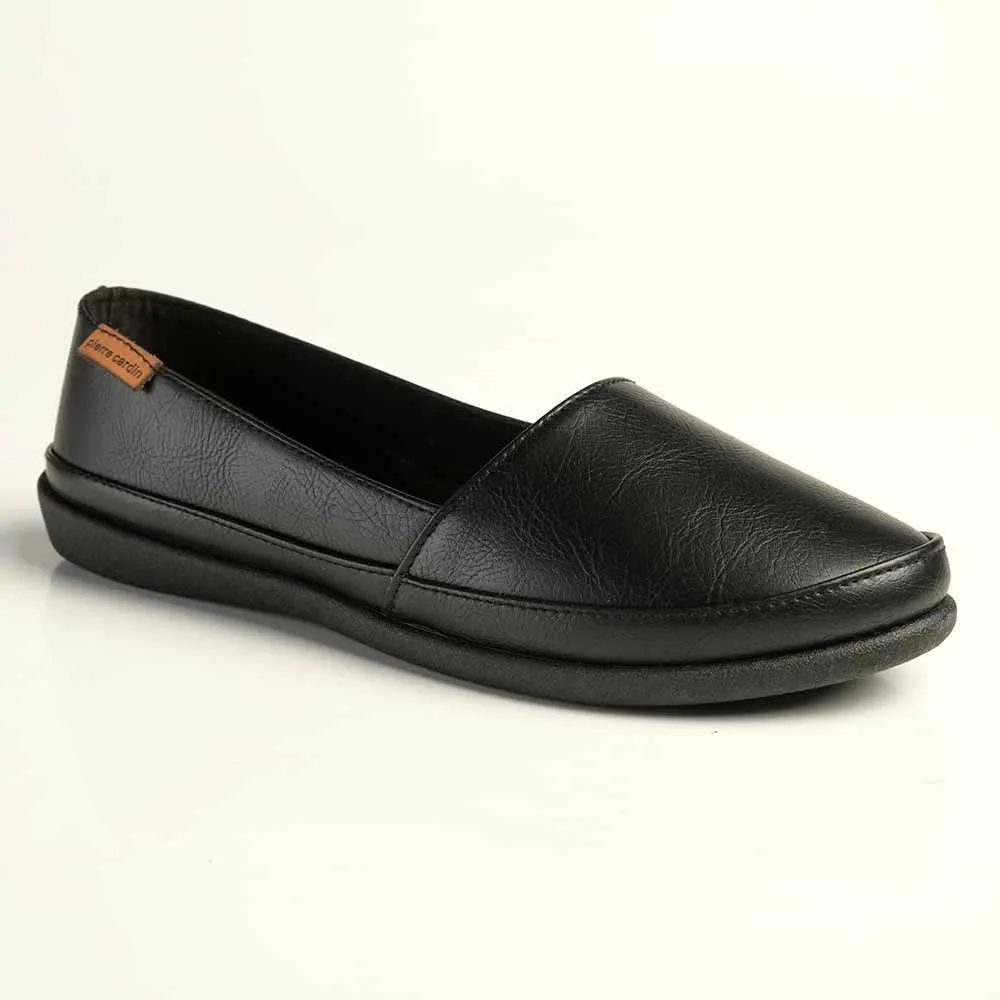 Pierre Cardin Comfort Ballerina Loafer - Black