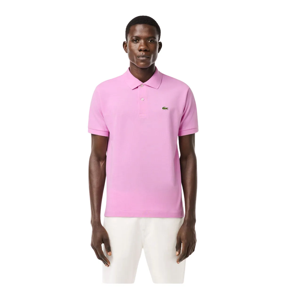 Polo Uomo Lacoste Classic Fit Rosa (IXV)