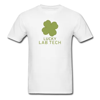 "Lucky Lab Tech" - Men's T-Shirt