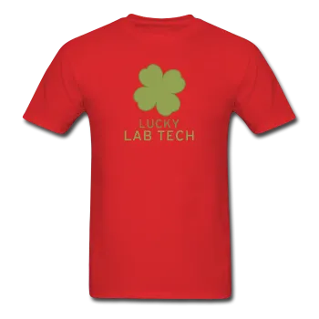 "Lucky Lab Tech" - Men's T-Shirt