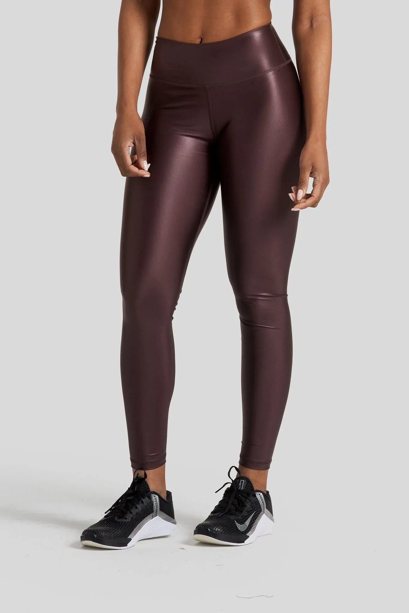 Radiance Legging in Raisin