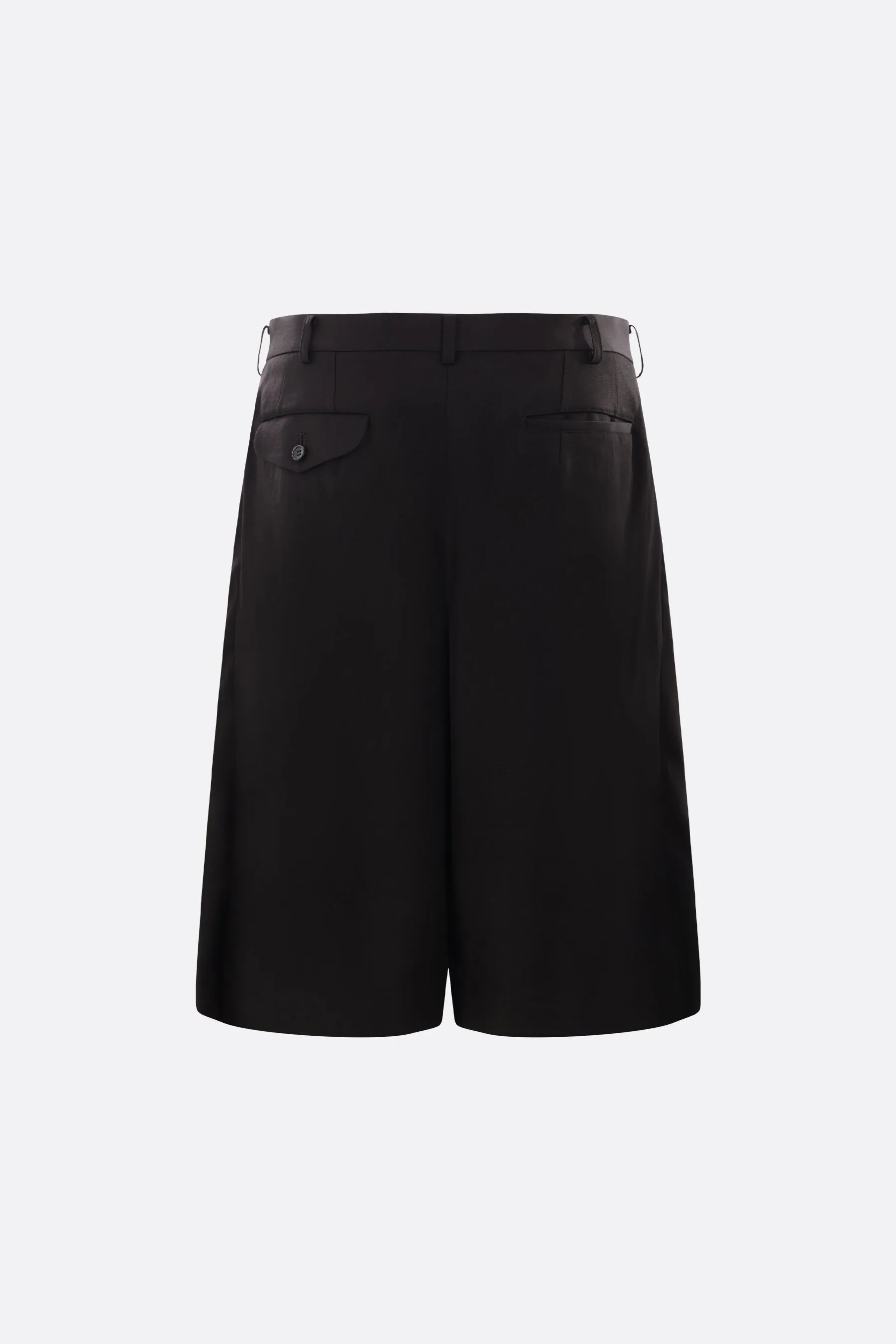 rayon and linen short pants