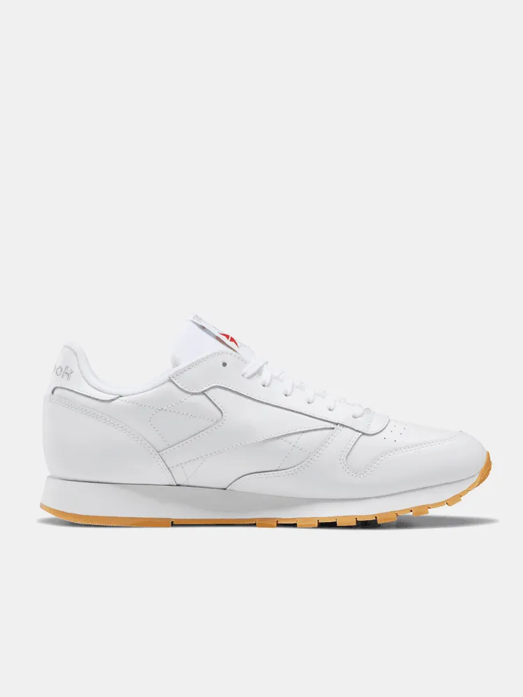 Reebok Classic Leather MU - White / Scarlet / Phantom Blue