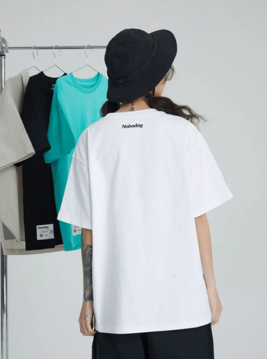 SALE🔥Noboday Box Logo T-shirt