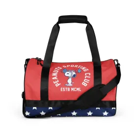 Snoopy Sports Club Gym Bag