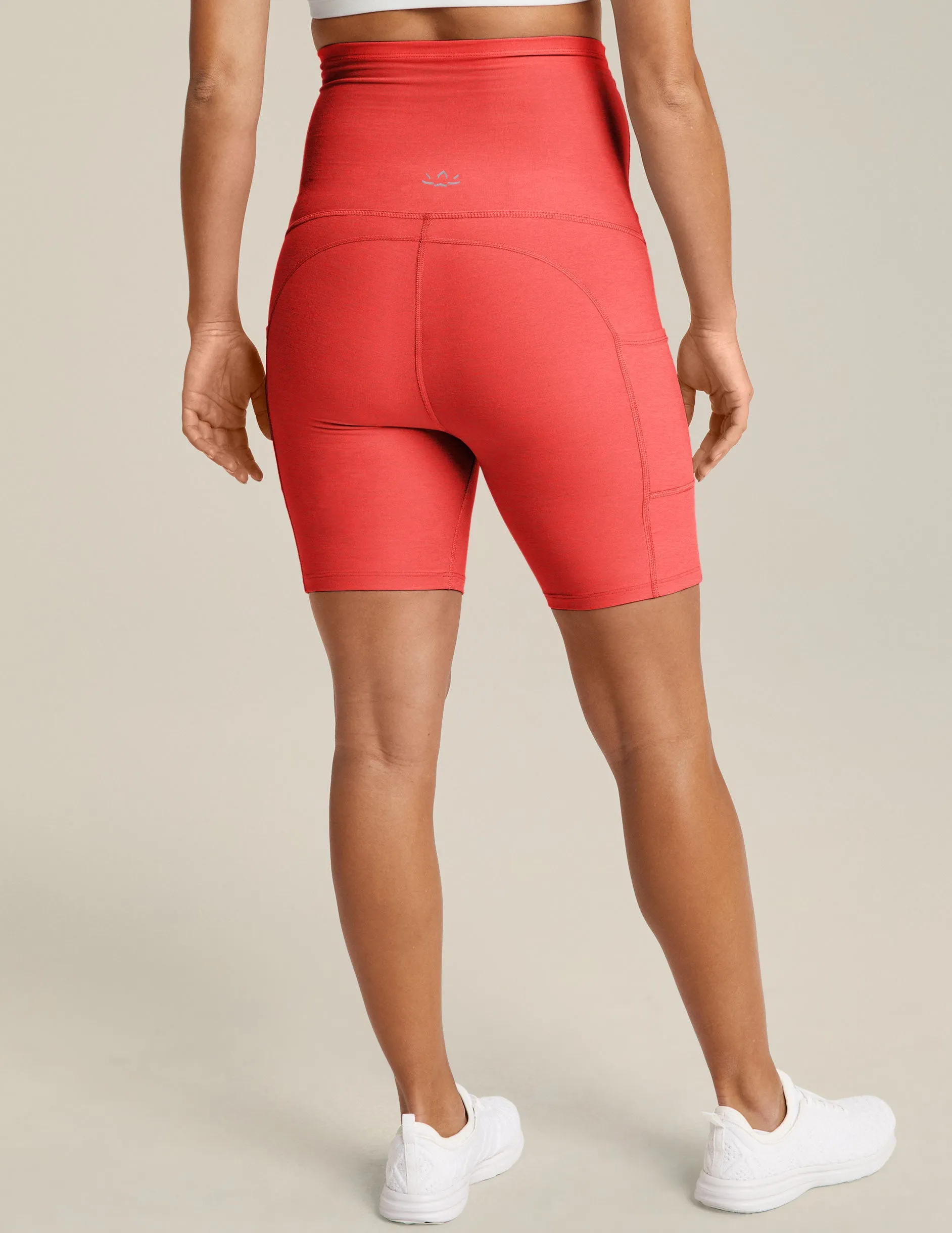 Spacedye Pockets Forever Maternity Biker Short