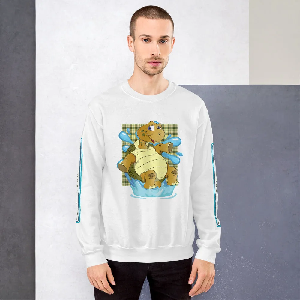 Turtle Splash HD Unisex Sweatshirt