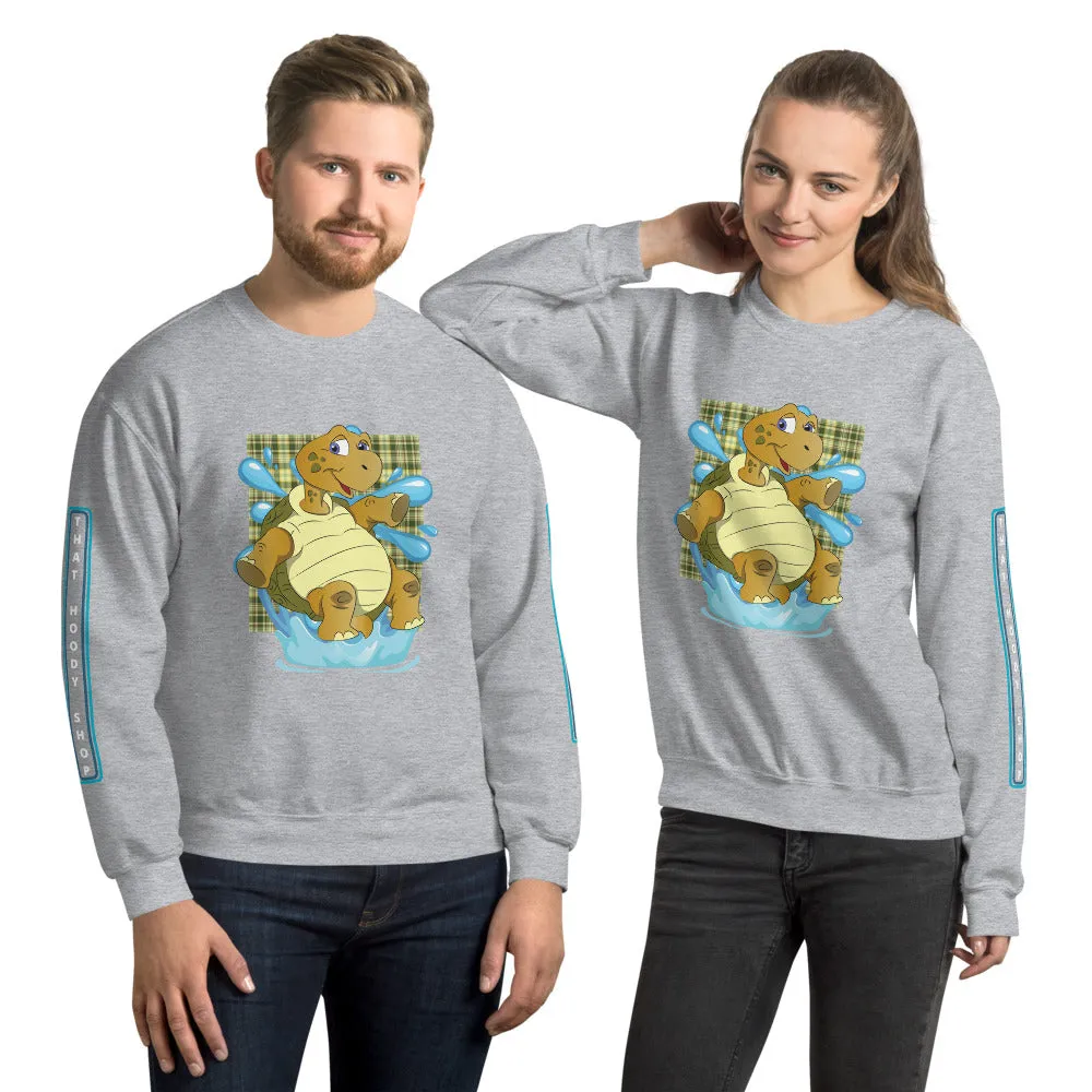 Turtle Splash HD Unisex Sweatshirt