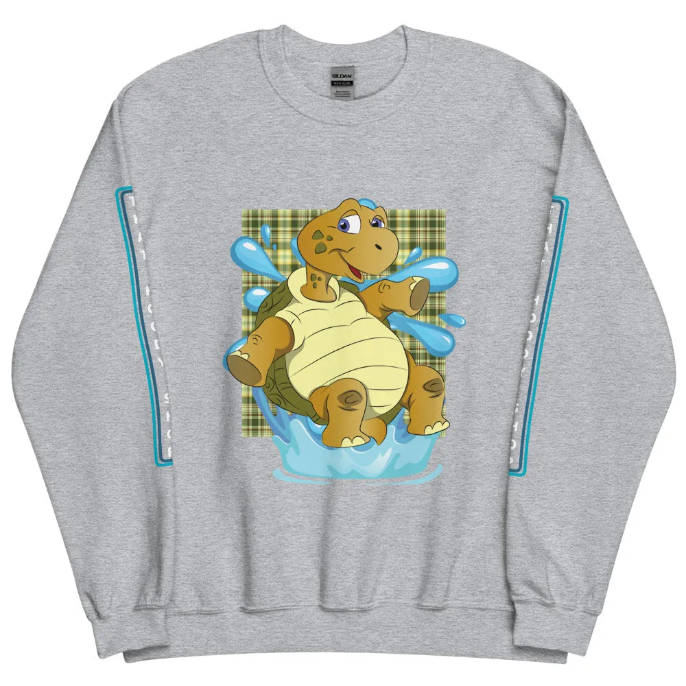 Turtle Splash HD Unisex Sweatshirt