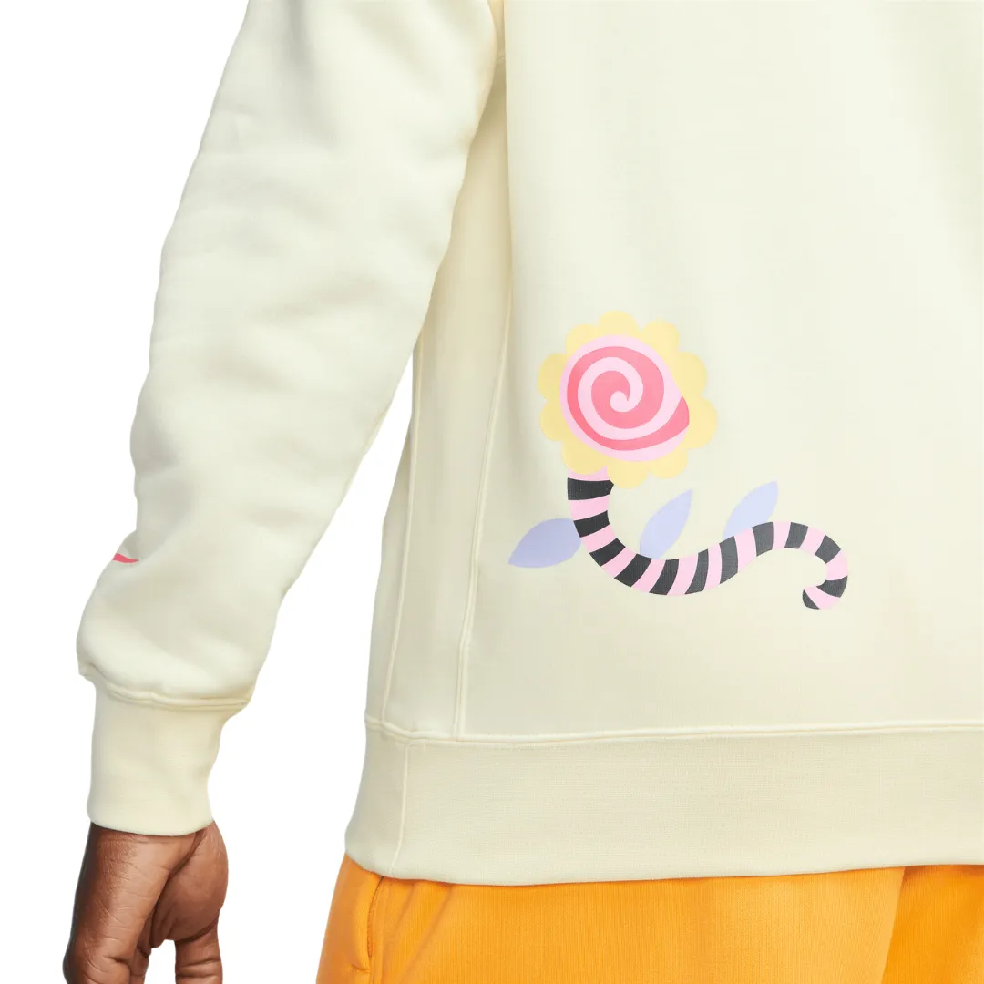 Unisex Nike "Be True" Fleece Hoodie - Coconut Milk