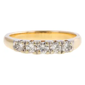 Vintage Diamond Wedding Band