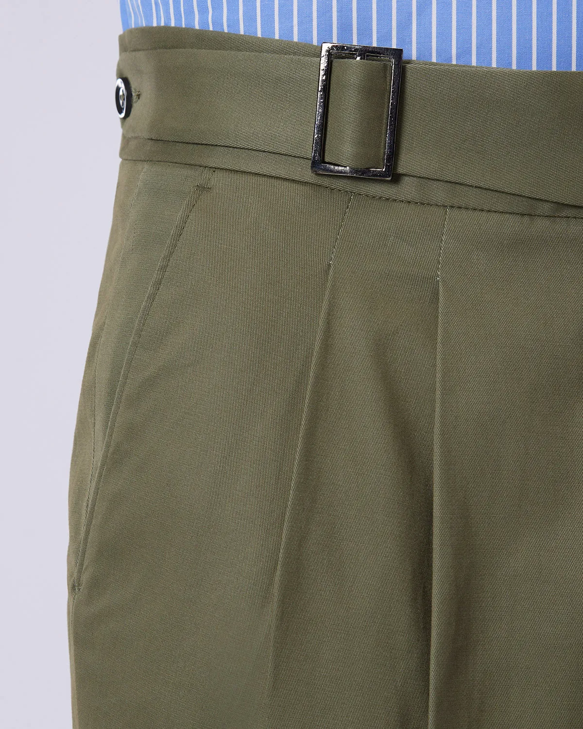 Virtuoso Neapolitan Chinos - Olive