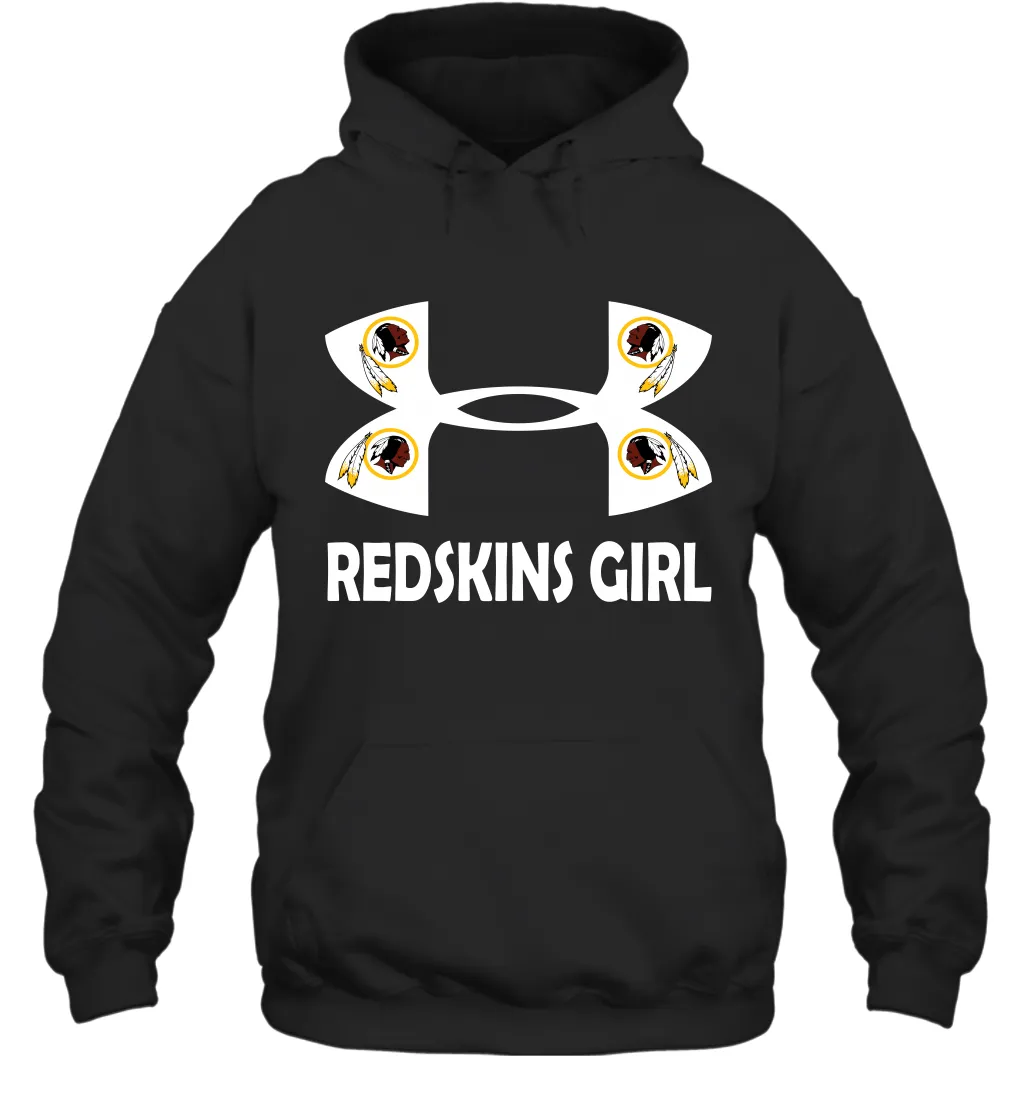 Washington Redskins Girl Under Armour Football Hoodies