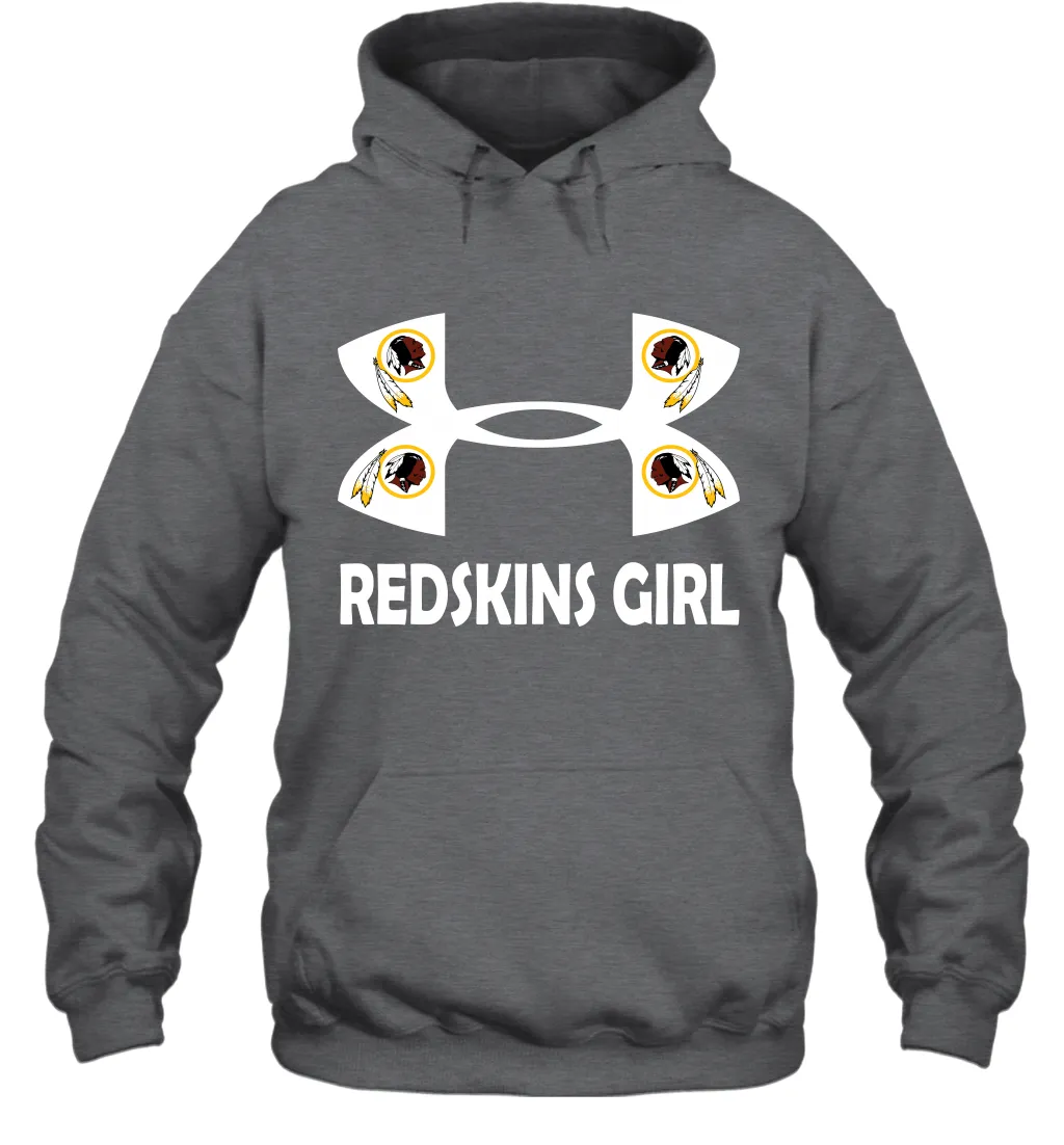 Washington Redskins Girl Under Armour Football Hoodies