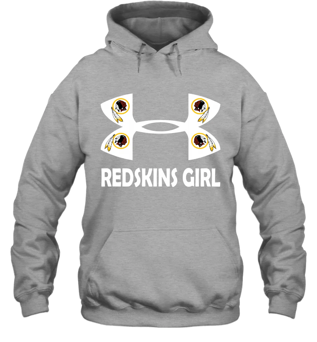 Washington Redskins Girl Under Armour Football Hoodies