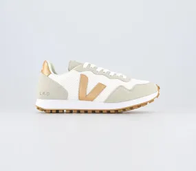 Womens Veja SDU B Mesh White Platine F Trainers