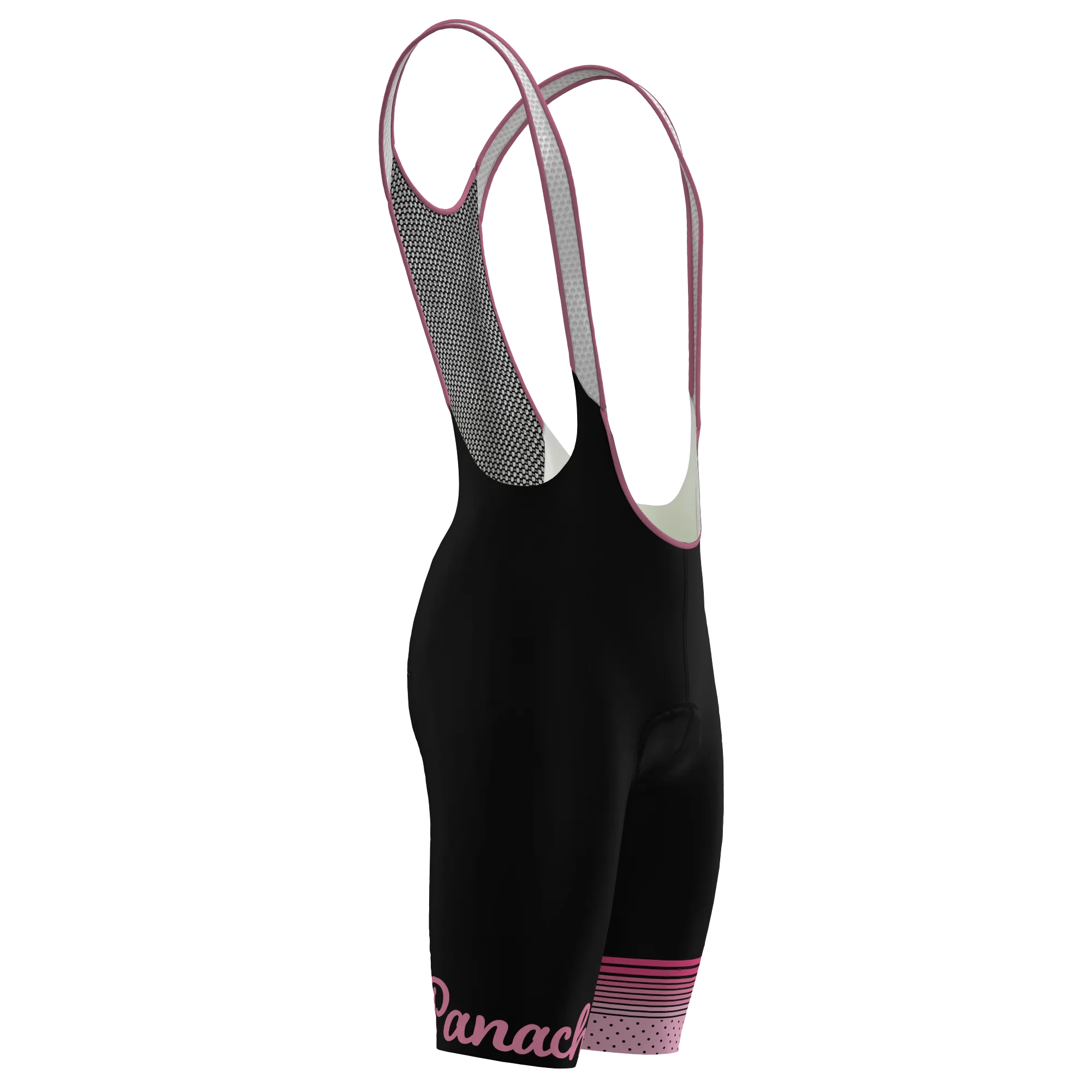 Women's WT 2ND SKIN Bib Short - Pink Branded