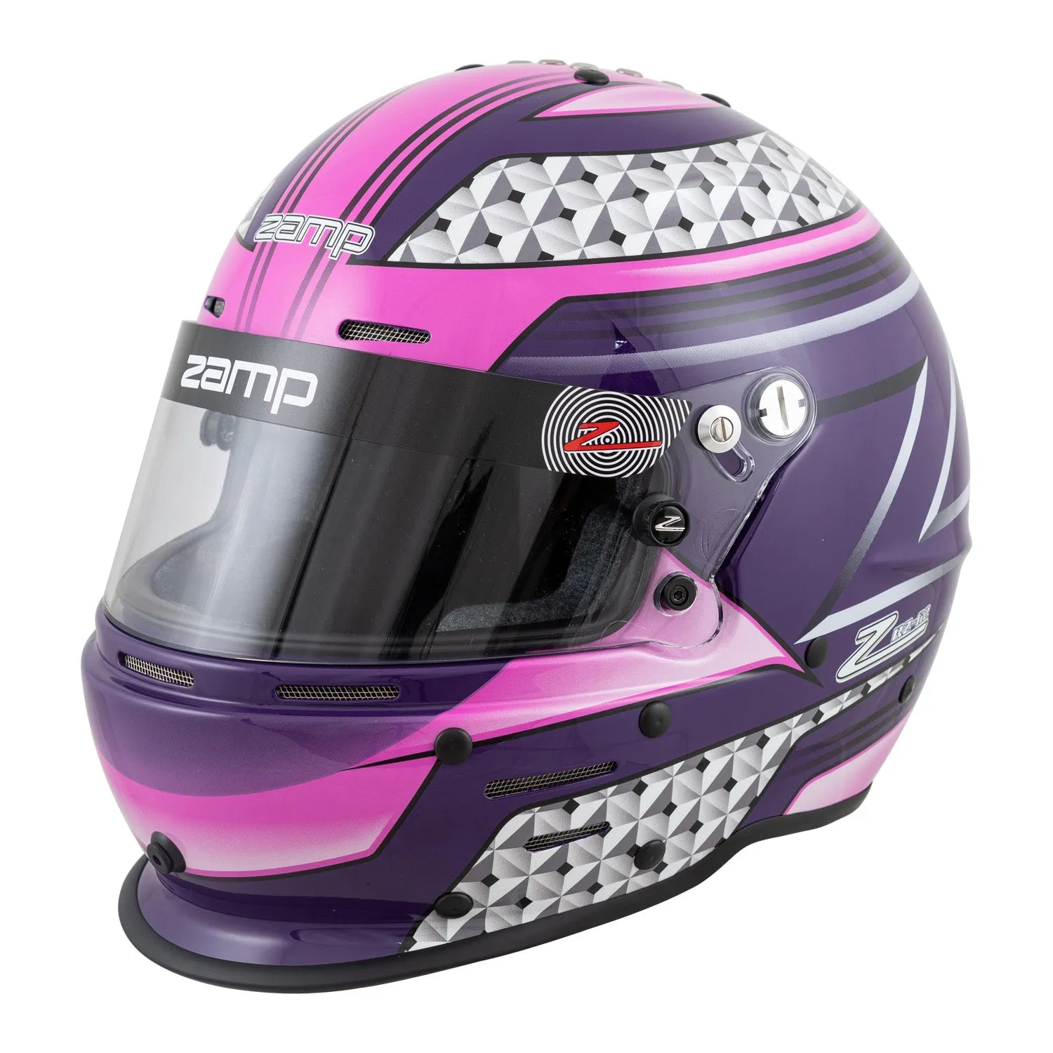 Zamp RZ-62 Aramid Graphic Snell SA2020 Racing Helmet