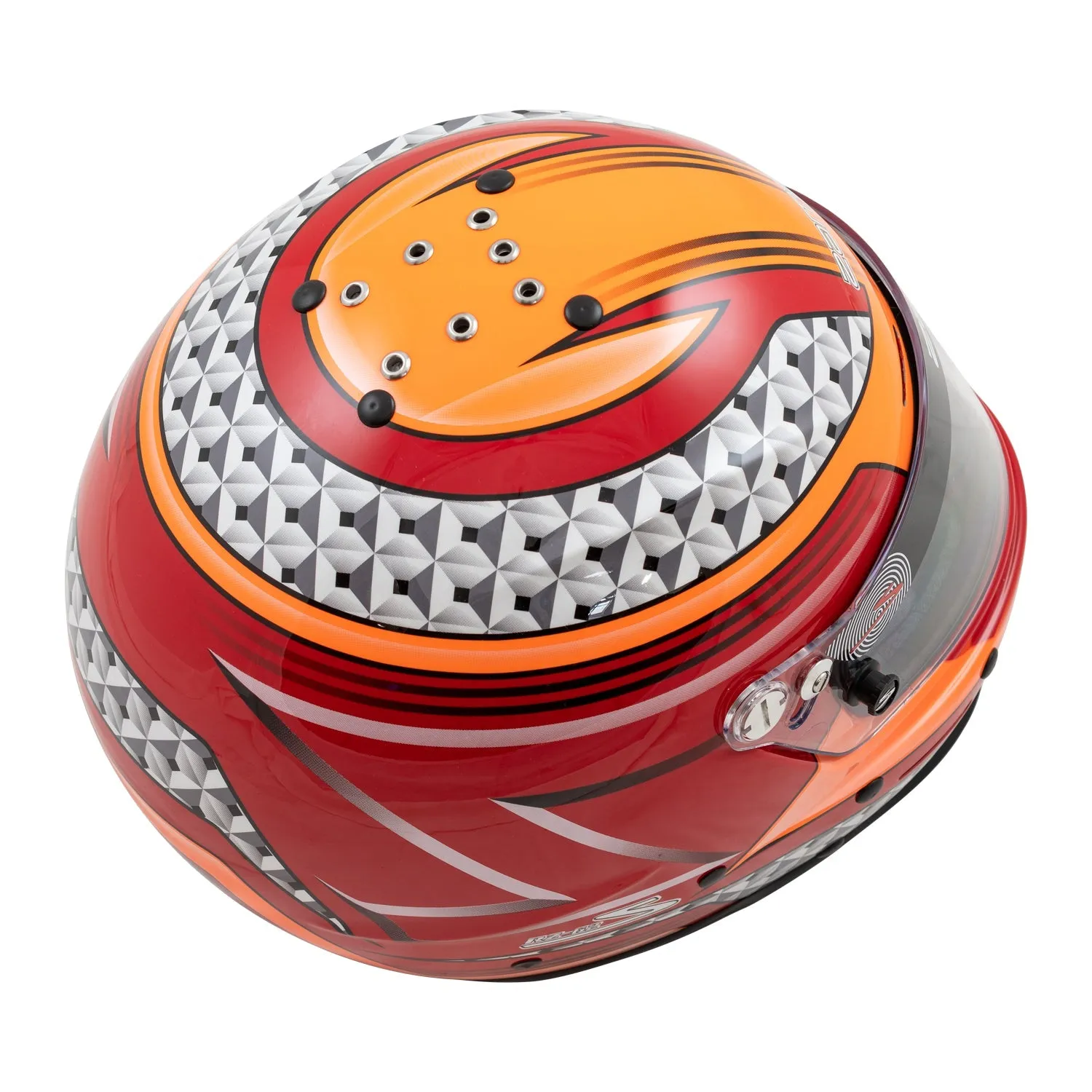 Zamp RZ-62 Aramid Graphic Snell SA2020 Racing Helmet