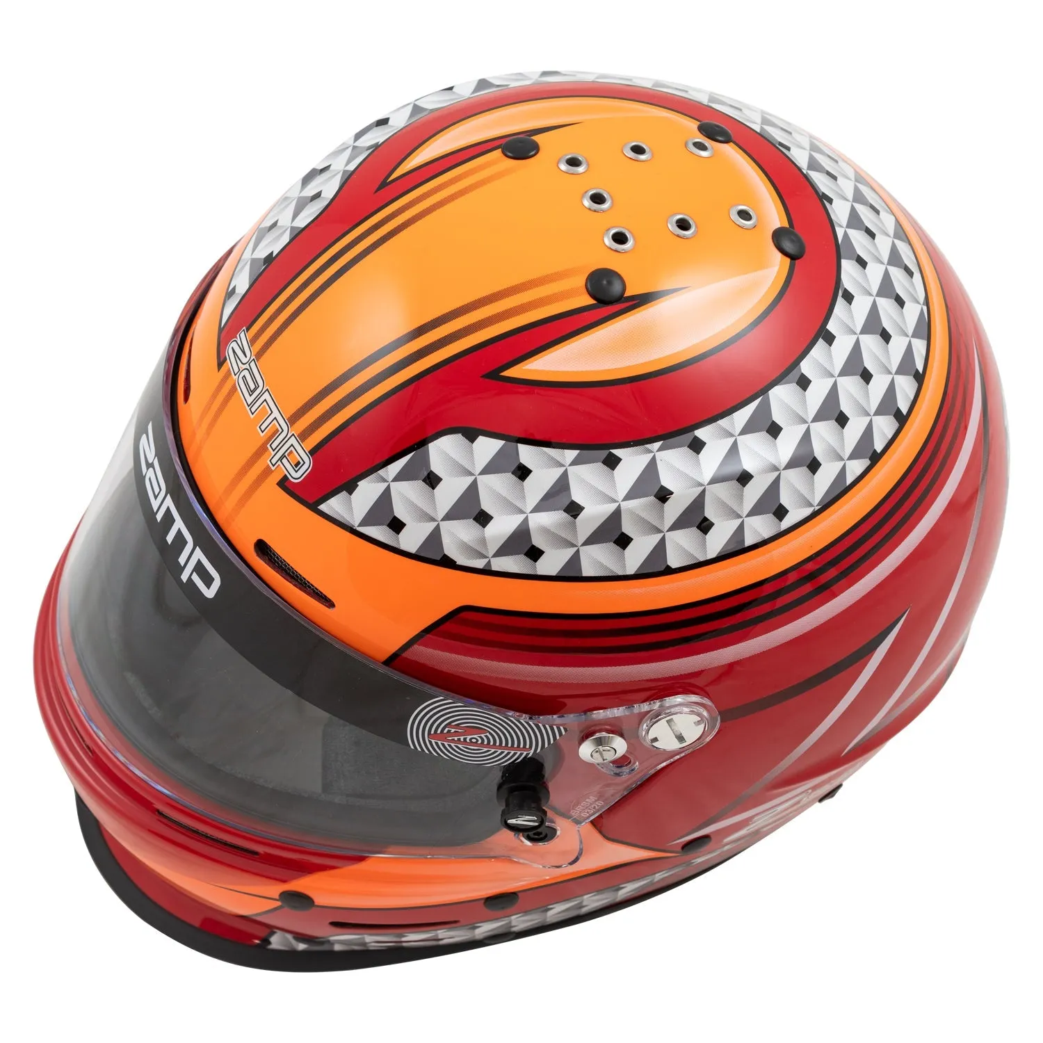 Zamp RZ-62 Aramid Graphic Snell SA2020 Racing Helmet